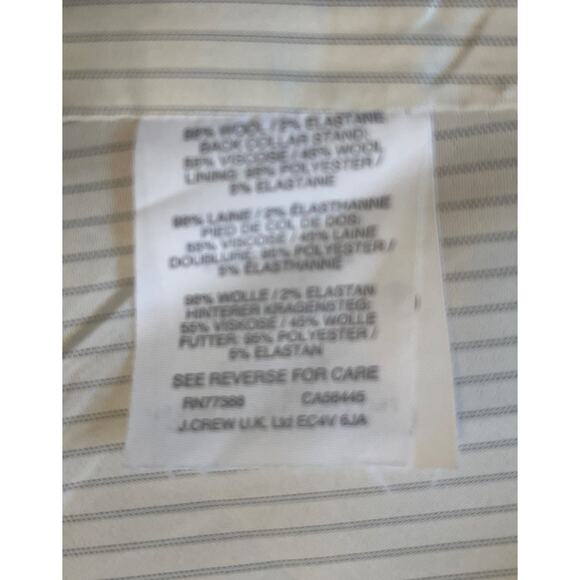 J.Crew Regent Wool Camel Brown Blazer Size 8 - Picture 7 of 7